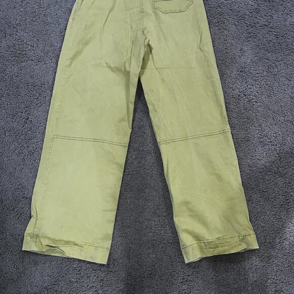 URBAN OUTFITTERS BDG Women's BRAT Green belted Dungarees-overalls -EUC - Size S - Picture 11 of 14